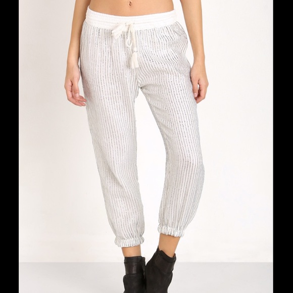 Amuse Society Briar Sequin Joggers / Pants - Picture 7 of 16